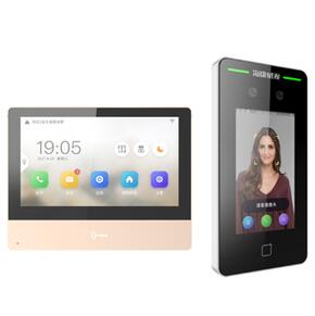 ?？等四樧R別考勤系統DS-K1T341M 別墅可視對講門禁